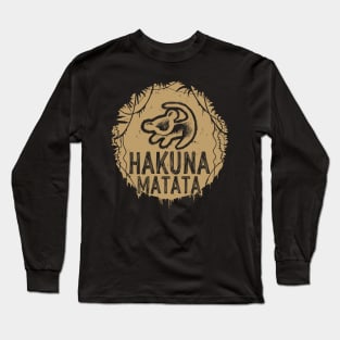 Hakuna Matata Long Sleeve T-Shirt